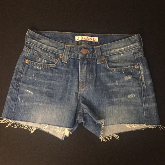 J Brand Distressed Shorts - Picture 1 of 5
